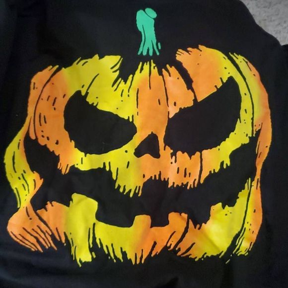 NWOT MAGICMK WOMENS HALLOWEEN OFF THE SHOULDER TOP - Picture 3 of 3